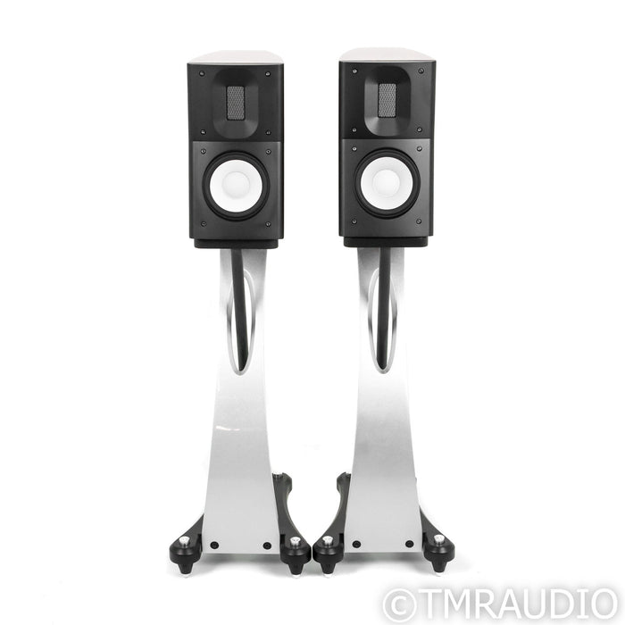 Raidho Acoustics C1.1 Bookshelf Speakers; Walnut Pair w/ Stands
