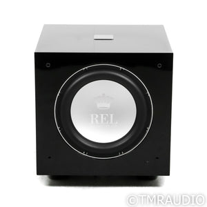 REL S/812 12" Powered Subwoofer;  Piano Black (Open Box)
