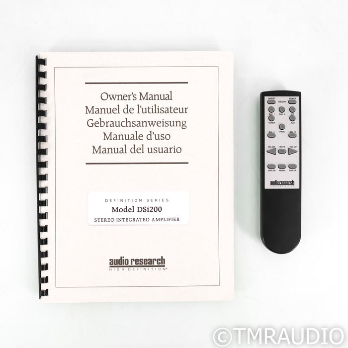 Audio Research DSi200 Stereo Integrated Amplifier