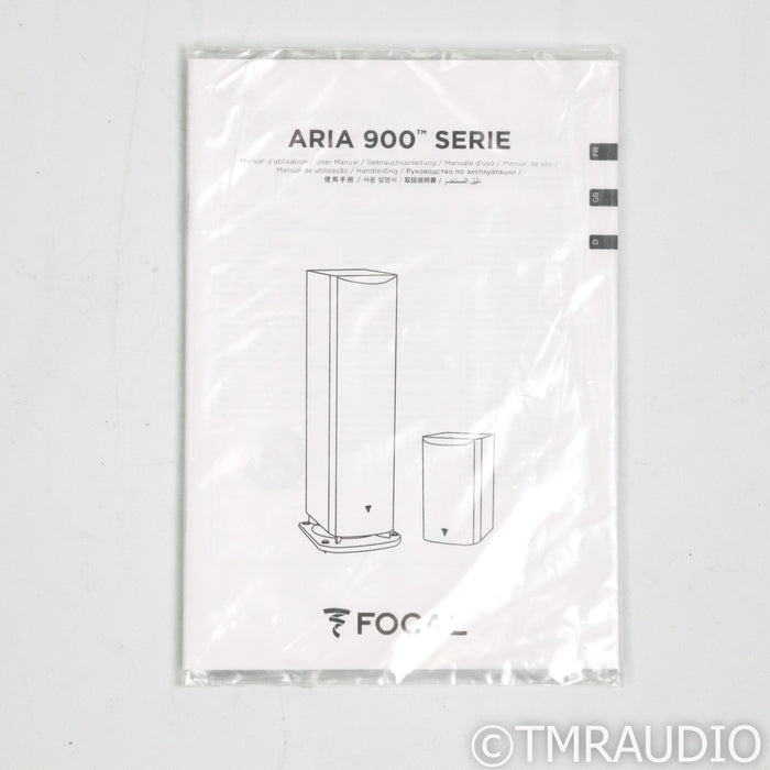 Focal Aria 936 Floorstanding Speakers; Black High Gloss Pair