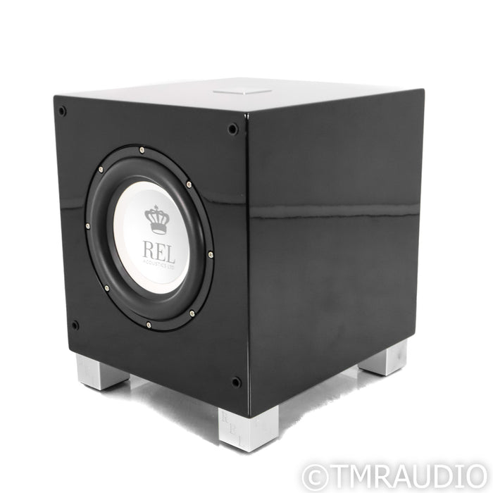 REL Acoustics T/7i 8" Powered Subwoofer; Piano Black