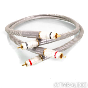 Acoustic Zen Silver Reference II RCA Cables; 1m Pair Interconnects
