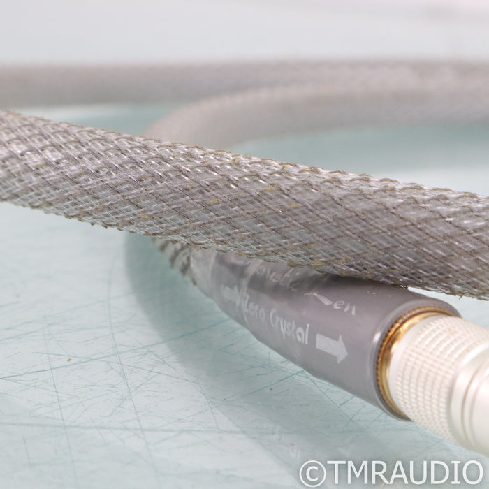 Acoustic Zen Silver Reference II RCA Cables; 1m Pair Interconnects