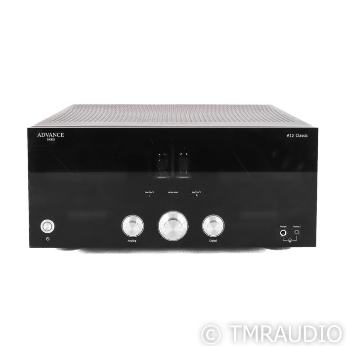 Advance Paris A12 Classic Stereo Tube Hybrid Integrated Amplifier; MM & MC Phono