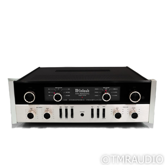 McIntosh 60th Anniv. Set; C22 & MC75 (One-of-a-Kind: Near Mint w/ Low Hours)