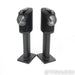 B&W Formation Duo Active Bookshelf Speakers; Black Pair w/ Stands & Subwoofer