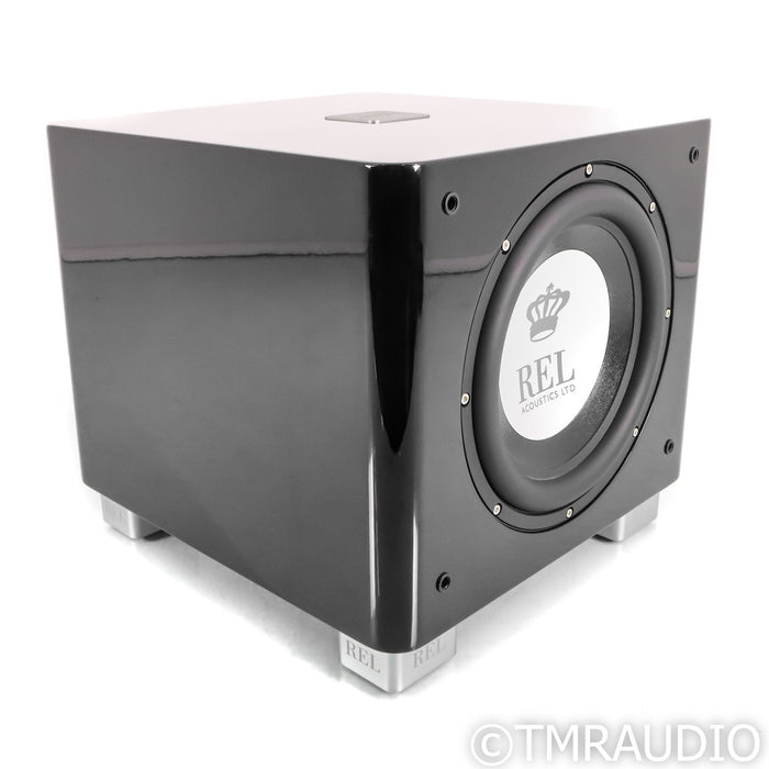 REL Acoustics T/9x 10" Powered Subwoofer; High Gloss Black