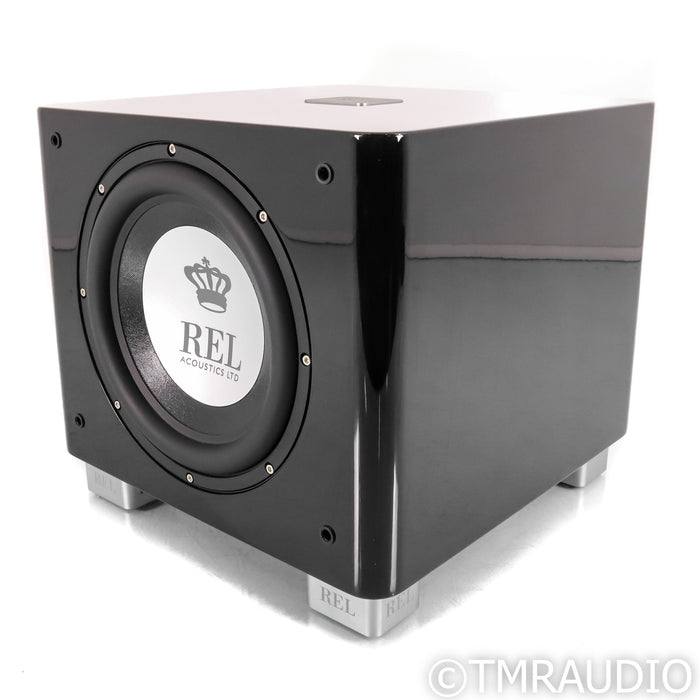 REL Acoustics T/9x 10" Powered Subwoofer; High Gloss Black
