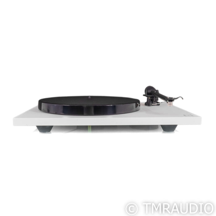Rega Planar 1 Plus Belt Drive Turntable; White w/ Rega Carbon MM Cartridge