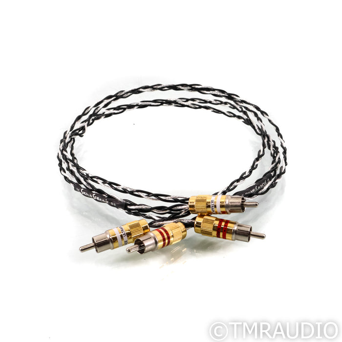 Kimber Kable Silver Streak SE RCA Cables; 1m Pair Interconnects
