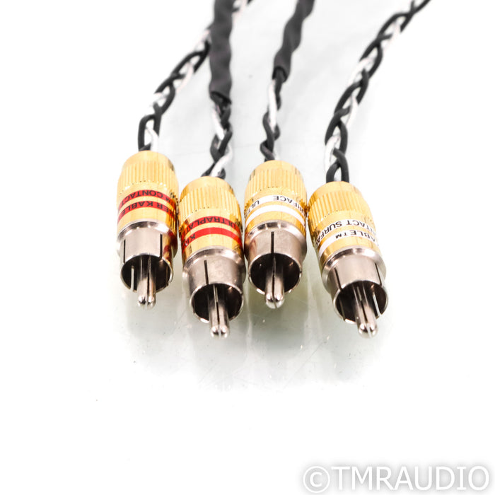 Kimber Kable Silver Streak SE RCA Cables; 1m Pair Interconnects