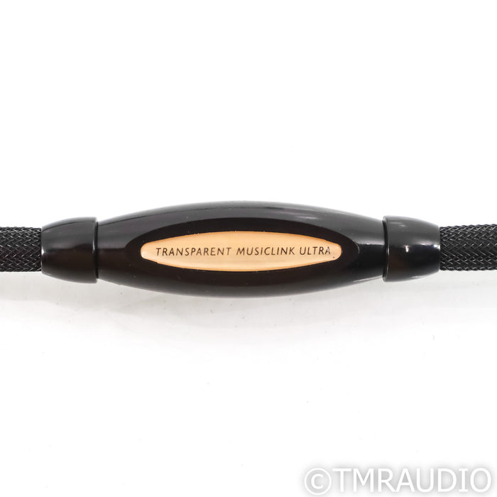 Transparent Audio MusicLink Ultra RCA Cables; 1.5m Pair Interconnects