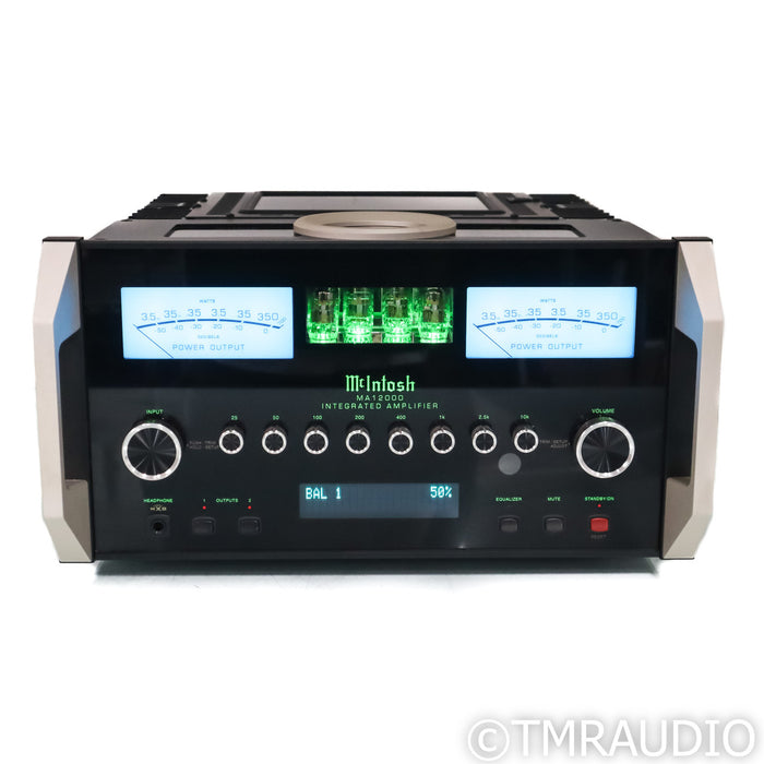 McIntosh MA12000 Stereo Tube Hybrid Integrated Amplifier; MM & MC Phono