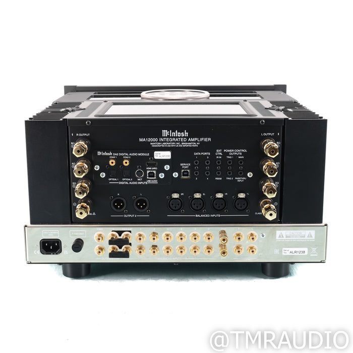 McIntosh MA12000 75th Anniv. Tube Hybrid Integrated Amplifier; MM & MC Phono