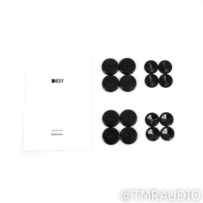 KEF Blade One Meta Floorstanding Speakers; Black Pair