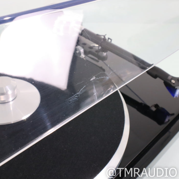 E.A.T. B-Sharp Belt Drive Turntable; Black with Ortofon 2M Blue MM Cartridge