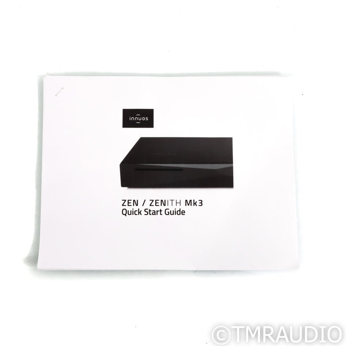 Innuos Zenith mk3 Network Streamer & Server; 2TB
