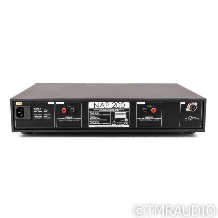 Naim NAP 200 Stereo Power Amplifier