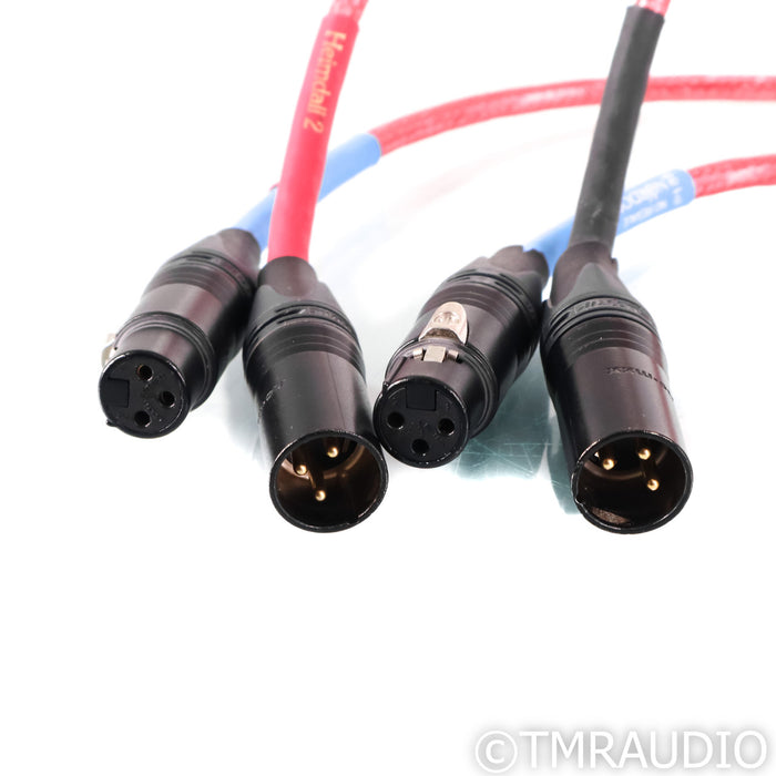 Nordost Heimdall 2 XLR Cables; 0.5m Pair Balanced Interconnects