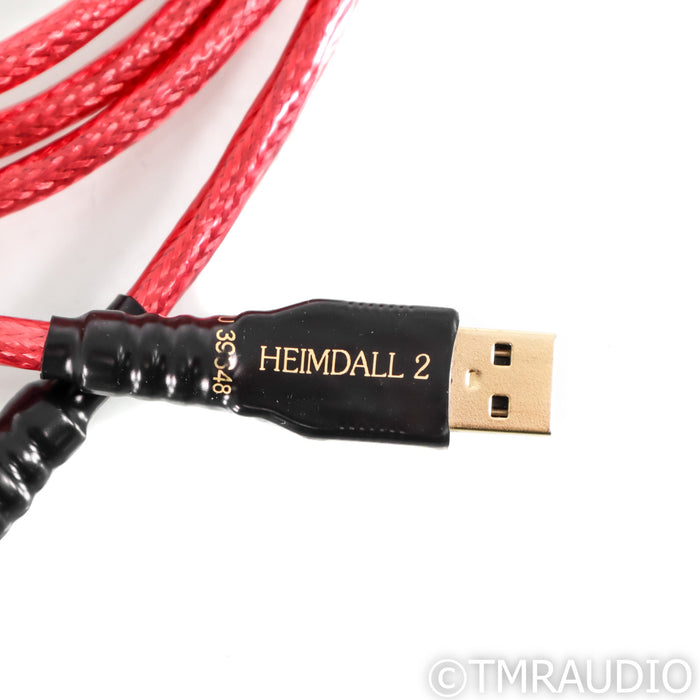 Nordost Heimdall 2 USB 2.0 Cable; 2m Digital Interconnect (Open Box)