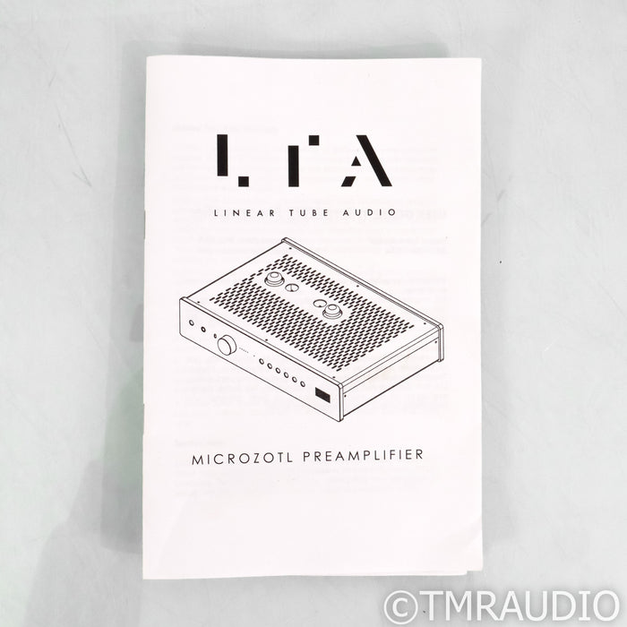 Linear Tube Audio MicroZOTL Stereo Tube Preamplifier