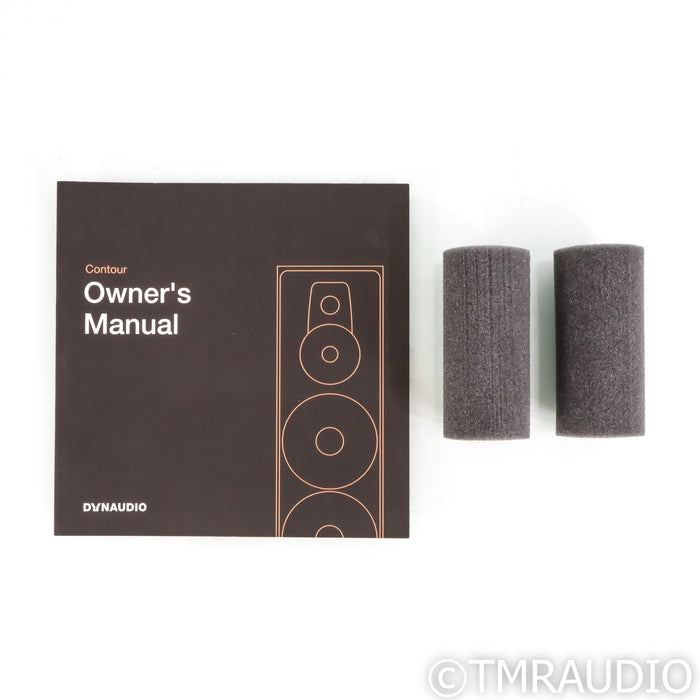Dynaudio Contour 20 Bookshelf Speakers; High Gloss Black Pair