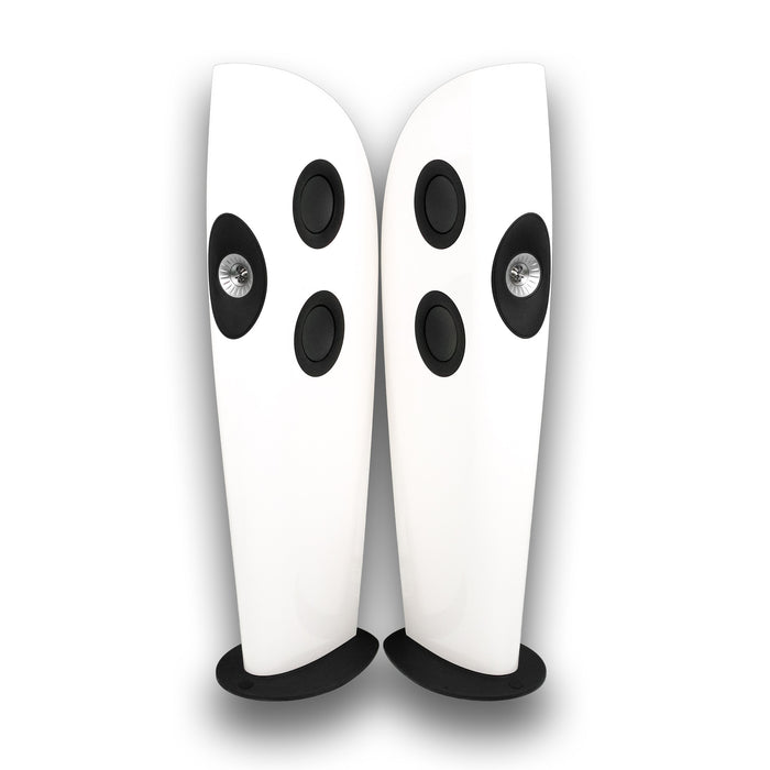 KEF Blade Two Floorstanding Speakers; White Pair