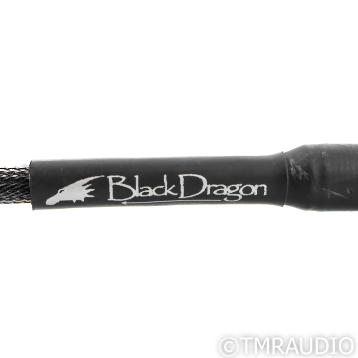 Moon Audio Black Dragon RCA Cables; 4.5ft Pair Interconnects
