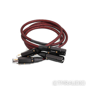 Moon Audio Silver Dragon V2 XLR Cables; 3ft Pair Interconnects