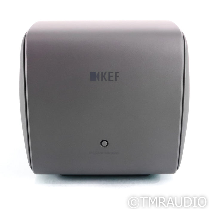 KEF KC62 Dual 6.5" Powered Subwoofer; Titanium Grey
