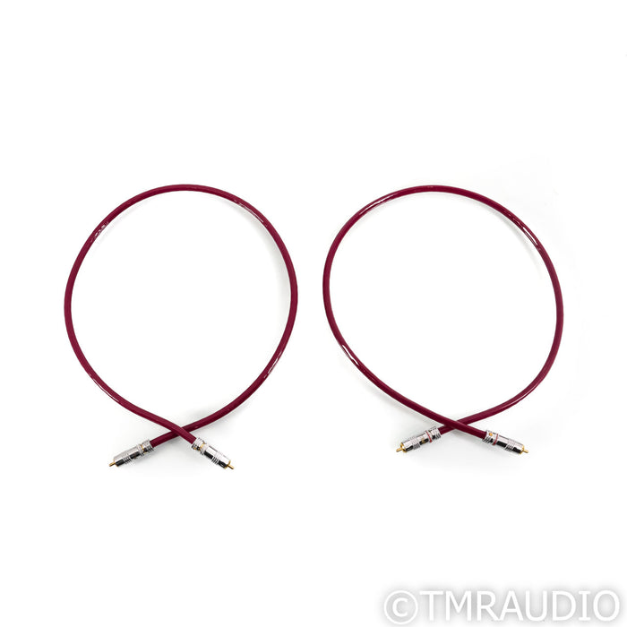 JPS Labs Superconductor 3 RCA Cables; 1m Pair Interconnects