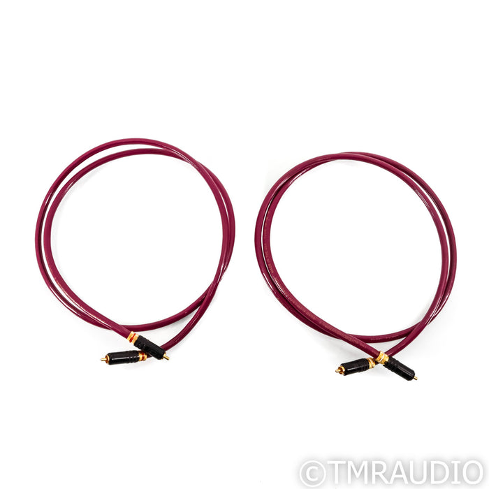 JPS Labs Superconductor 3 RCA Cables; 1m Interconnect with WBS Connectors