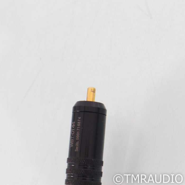 JPS Labs Superconductor 3 RCA Cables; 1m Interconnect with WBS Connectors