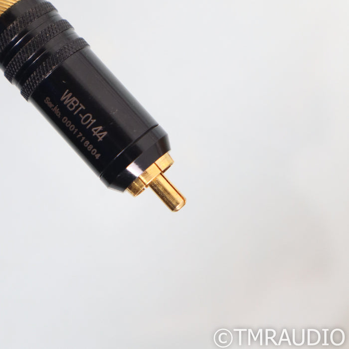 JPS Labs Superconductor 3 RCA Cables; 1m Interconnect with WBS Connectors