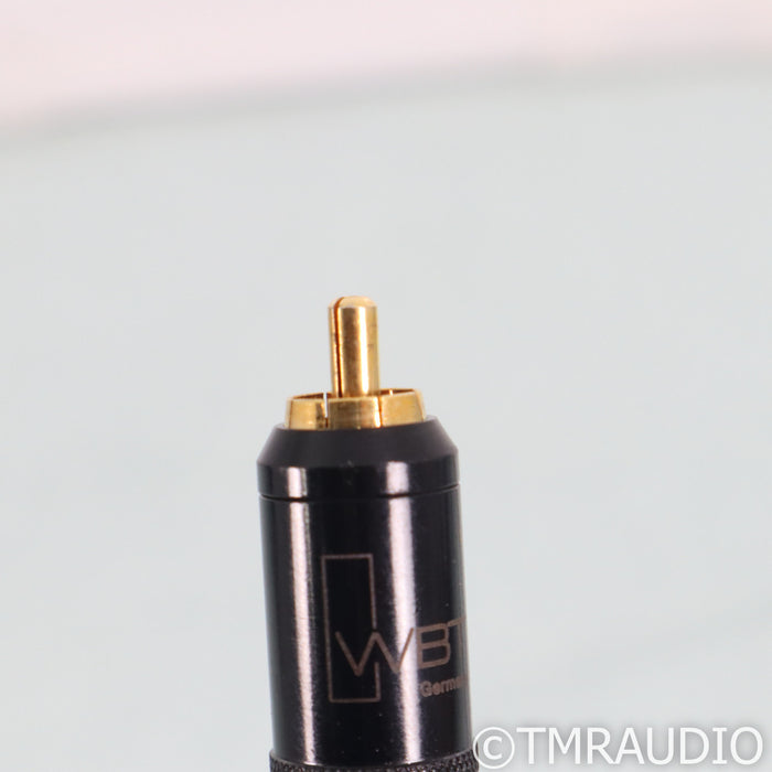 JPS Labs Superconductor 3 RCA Cables; 1m Interconnect with WBS Connectors