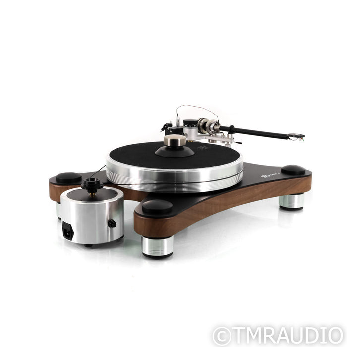 VPI Prime 21 Belt drive Turntable; Walnut; JMW Gimbal 10" 3D (No Cartridge)