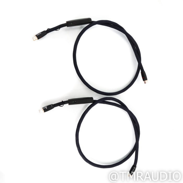 AudioQuest Wild Blue Yonder XLR Cables; 1.5m Pair Balanced Interconnects