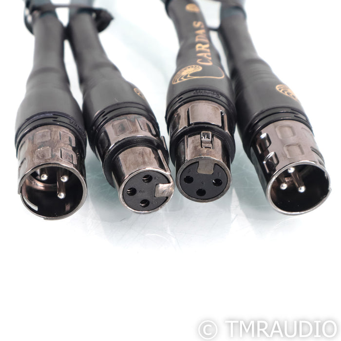 Cardas Parsec XLR Cables; 0.5m Pair Balanced Interconnects (Open Box)