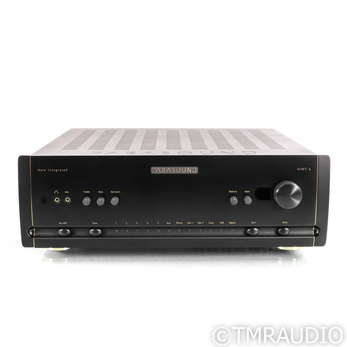 Parasound Halo HINT 6 Stereo Integrated Amplifier; MM & MC Phono
