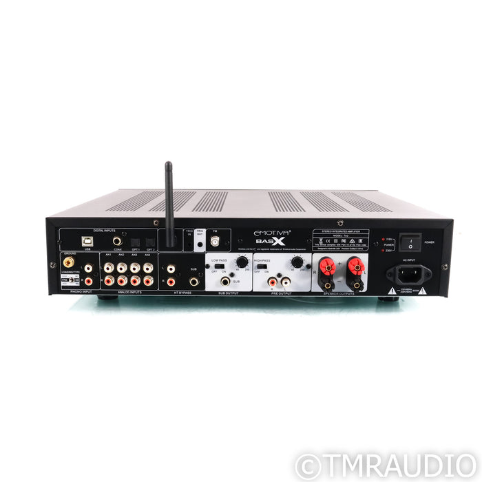 Emotiva BasX TA2 Stereo Integrated Amplifier; MM & MC Phono