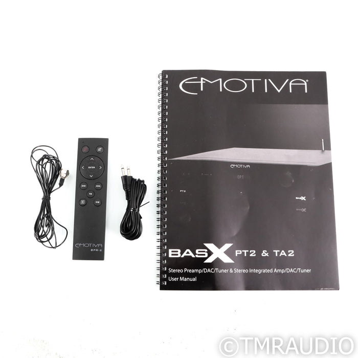 Emotiva BasX TA2 Stereo Integrated Amplifier; MM & MC Phono