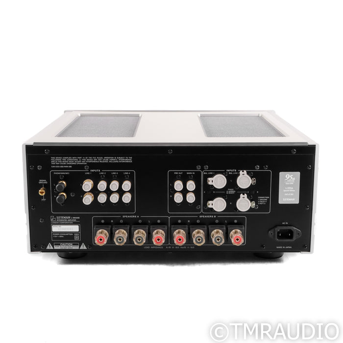 Luxman L-595ASE Stereo Integrated Amplifier; MM & MC Phono