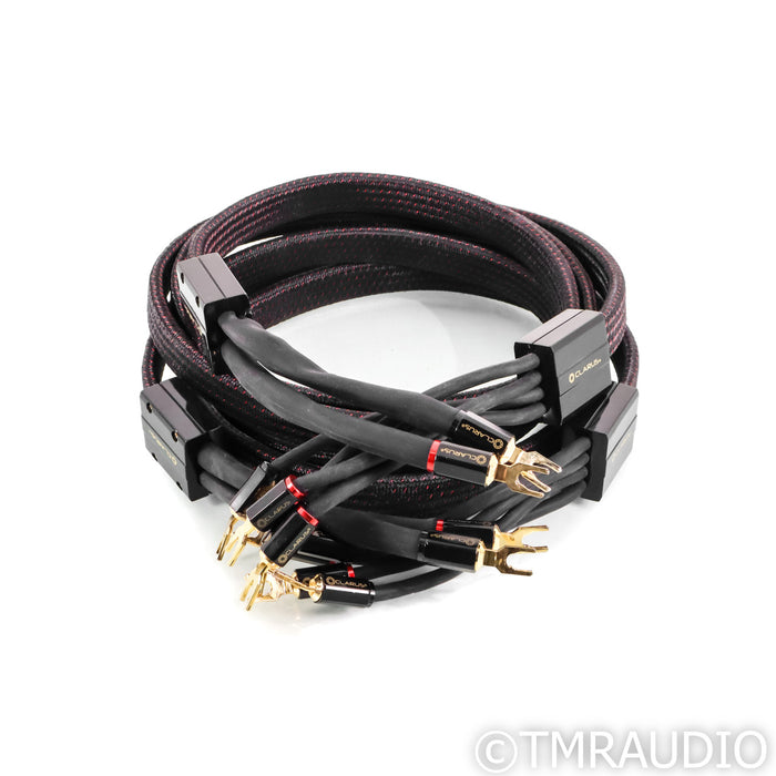 Clarus Cable Crimson Bi-Wire MKII Speaker Cables; 8ft Pair