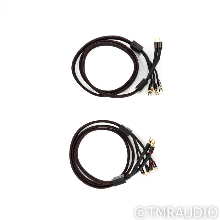 Clarus Cable Crimson Bi-Wire MKII Speaker Cables; 8ft Pair
