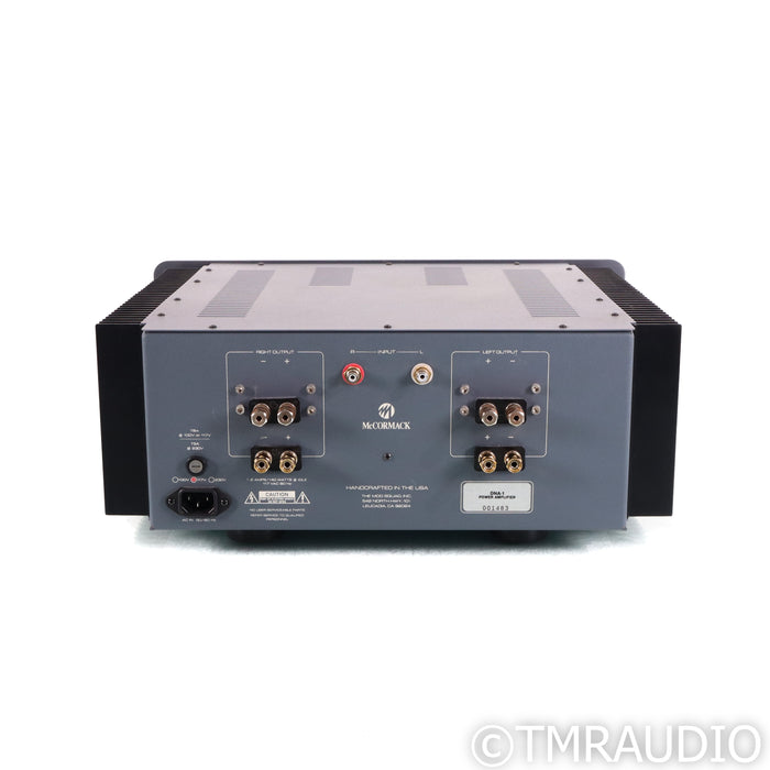 McCormack Audio Power Drive DNA-1 Deluxe Silver Essentials Stereo Power Amplifier