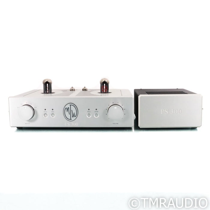 ModWright Instruments LS300 Stereo Tube Preamplifier; With PS300