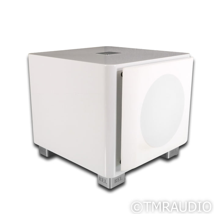 REL Acoustics T/9x 10" Powered Subwoofer; High Gloss White