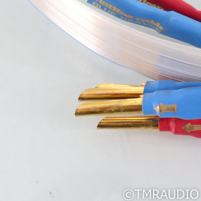 Nordost Flatline Blue Heaven Bi-Wire Speaker Cables; 2m Pair