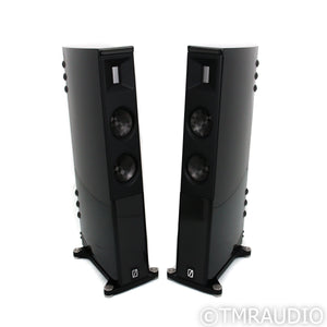 Borresen X2 Floorstanding Speakers; Black Pair