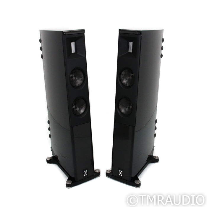 Borresen X2 Floorstanding Speakers; Black Pair
